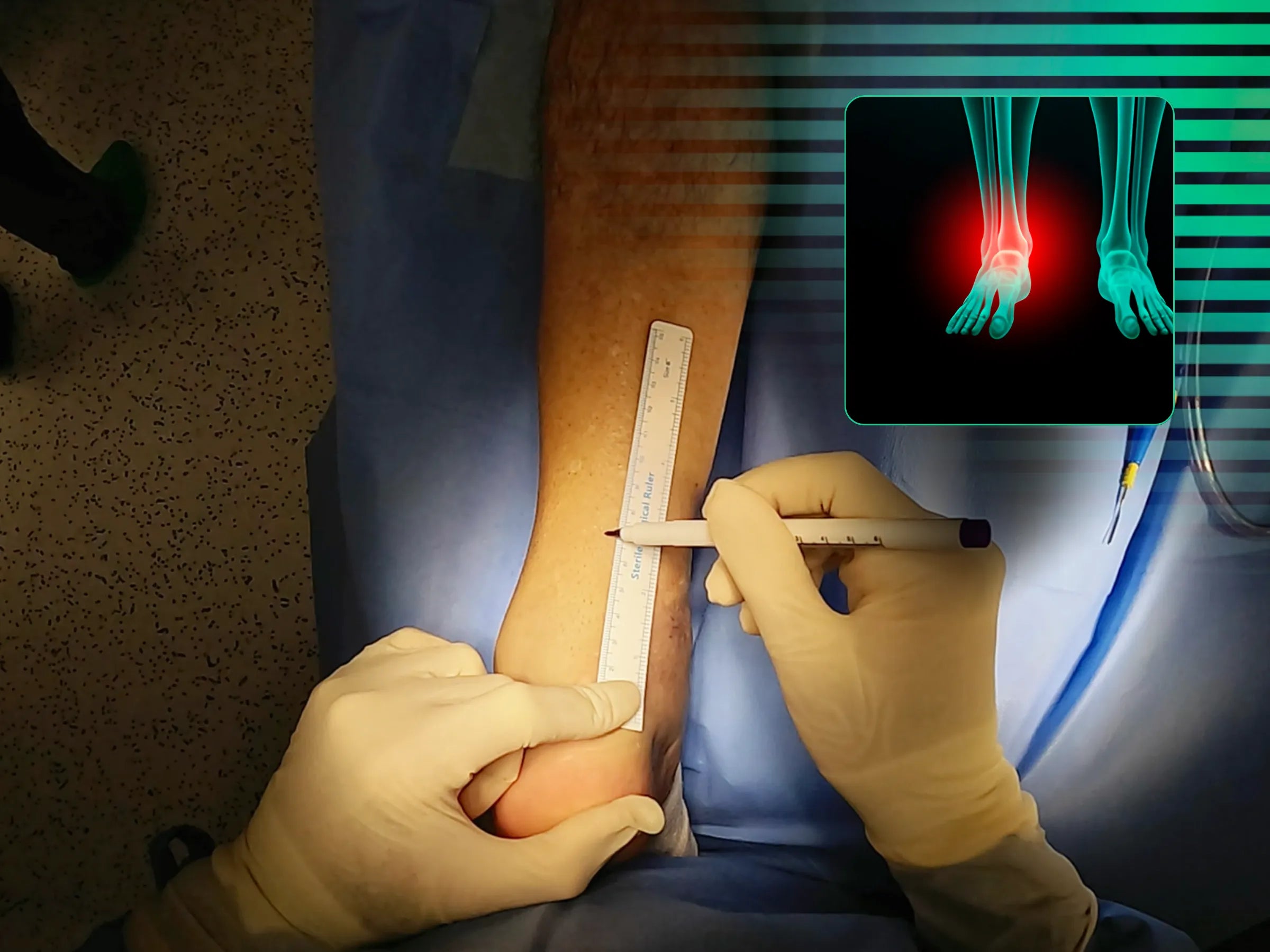 Reconstrucción de 360 grados para lesiones complejas de tobillo (tendón de Aquiles, tibial posterior y ligamentos)